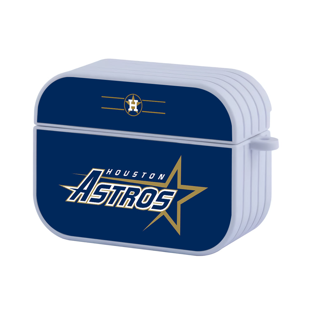 Houston Astros MLB The Light Stays The Same Hard Plastic Case Cover For Apple Airpods Pro