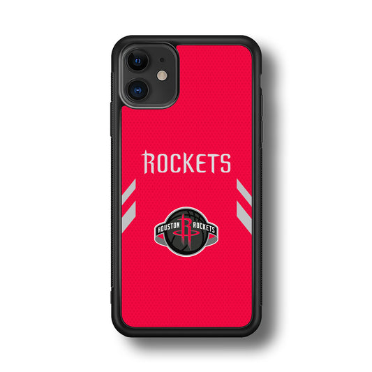 Houston Rockets Sense of Suit iPhone 11 Case