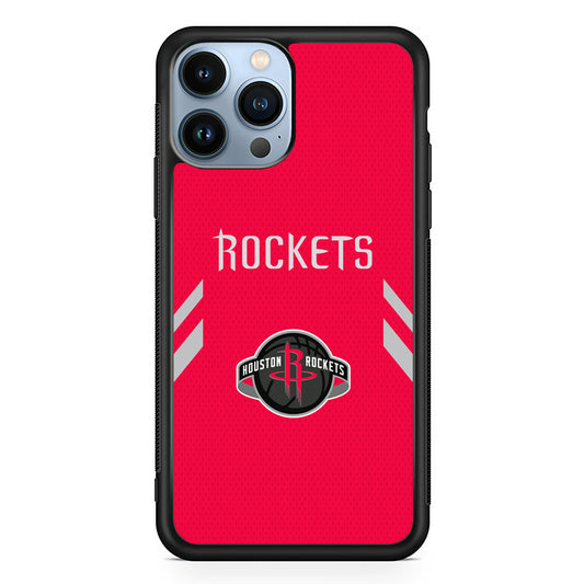 Houston Rockets Sense of Suit iPhone 13 Pro Max Case