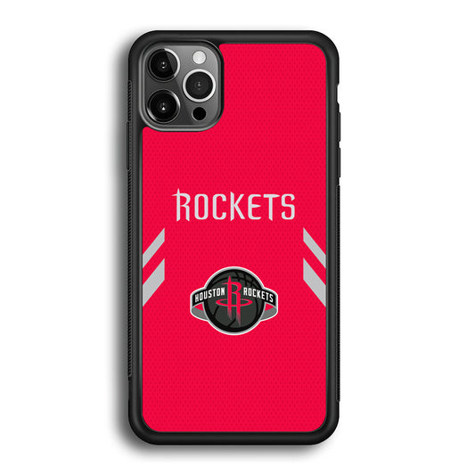 Houston Rockets Sense of Suit iPhone 12 Pro Case