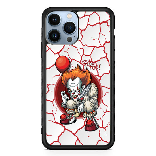 IT Pennywise Cracking The Curse iPhone 13 Pro Max Case