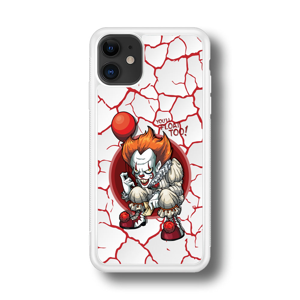 IT Pennywise Cracking The Curse iPhone 11 Case