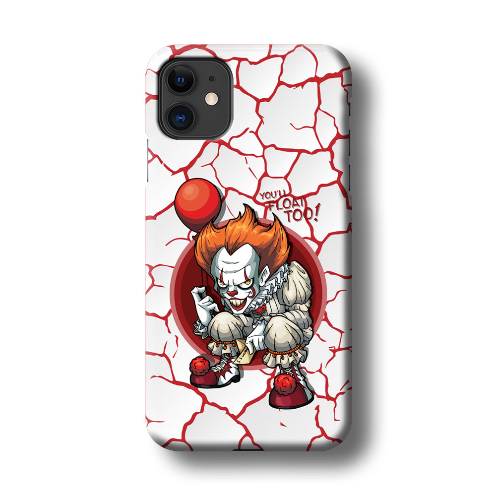 IT Pennywise Cracking The Curse iPhone 11 Case