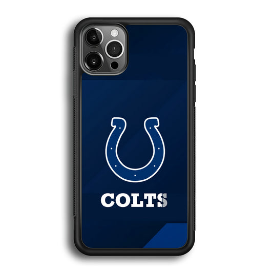 Indianapolis Colts Layer of Shapes iPhone 12 Pro Case