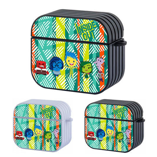 Inside Out Day Full of Wandering Hard Plastic Case Cover For Apple Airpods 3
