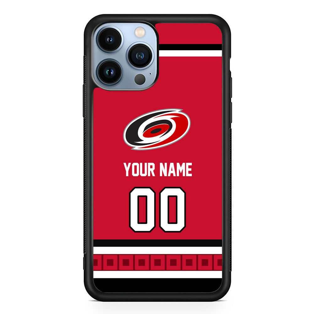 Custom Jersey Carolina Hurricanes NHL Phone Case
