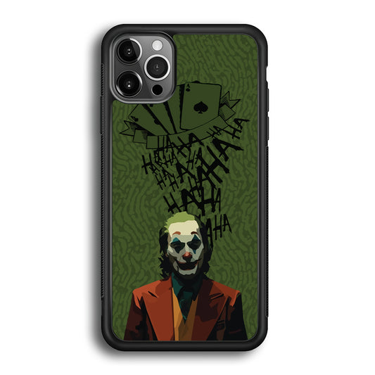 Joker Laugh in Silence iPhone 12 Pro Case