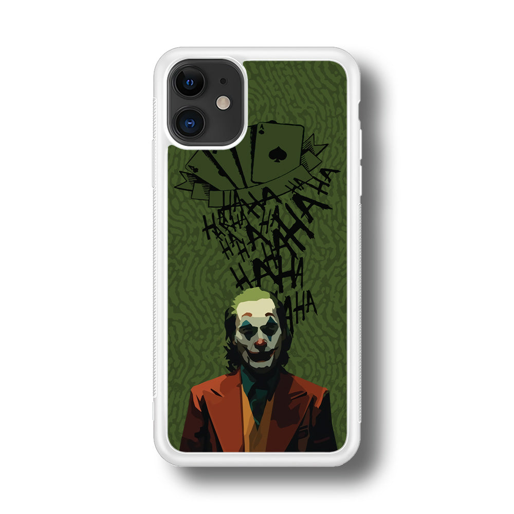 Joker Laugh in Silence iPhone 11 Case