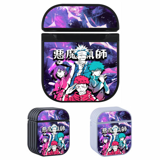 Jujutsu Kaisen Fearless Team Hard Plastic Case Cover For Apple Airpods