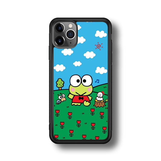 Keroppi Farmer Flower iPhone 11 Pro Max Case