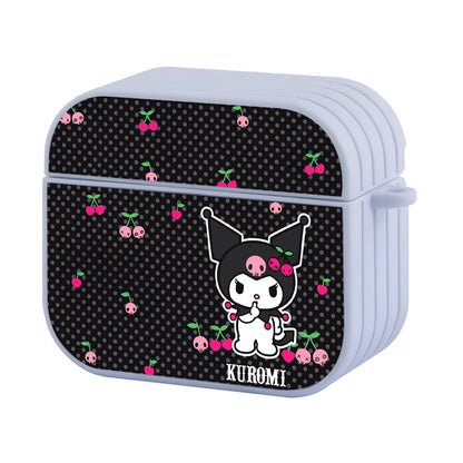 Kuromi Make It Silent for The Show Hard Plastic Case Cover For Apple Airpods 3