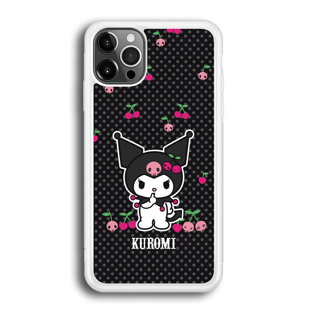 Kuromi Please Keep Silent iPhone 12 Pro Case
