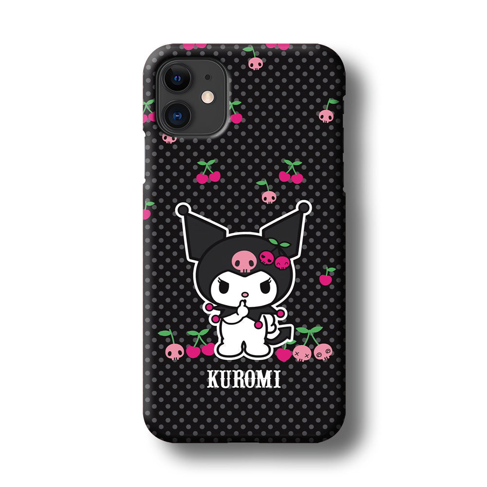 Kuromi Please Keep Silent iPhone 11 Case