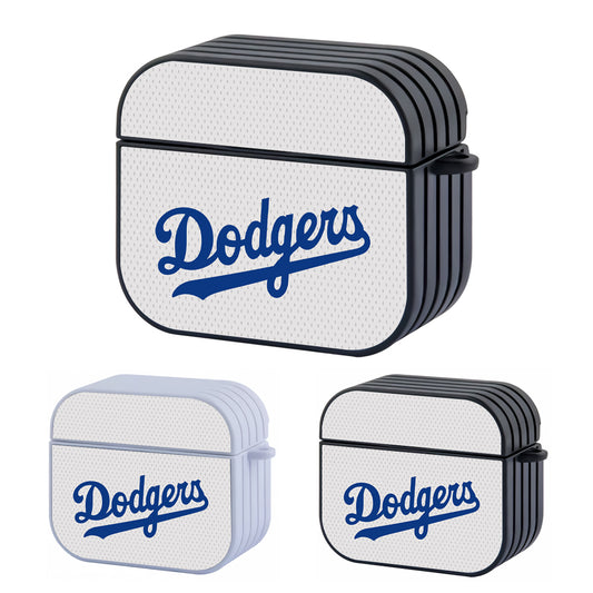 LA Dodger Simple and Bold Hard Plastic Case Cover For Apple Airpods 3