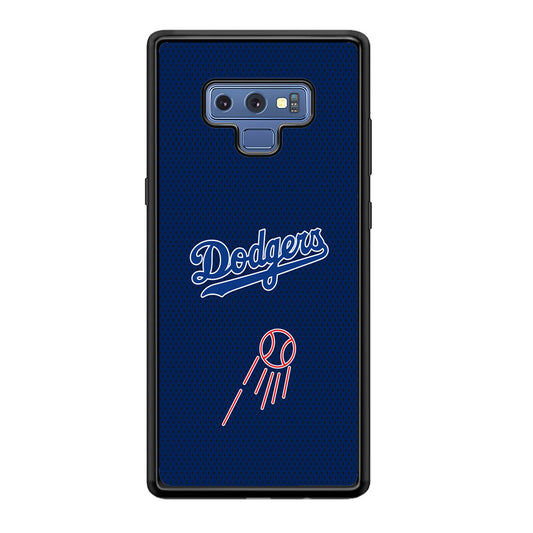 LA Dodgers Black Spot Patern Samsung Galaxy Note 9 Case