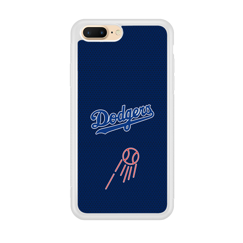 LA Dodgers Black Spot Patern iPhone 7 Plus Case