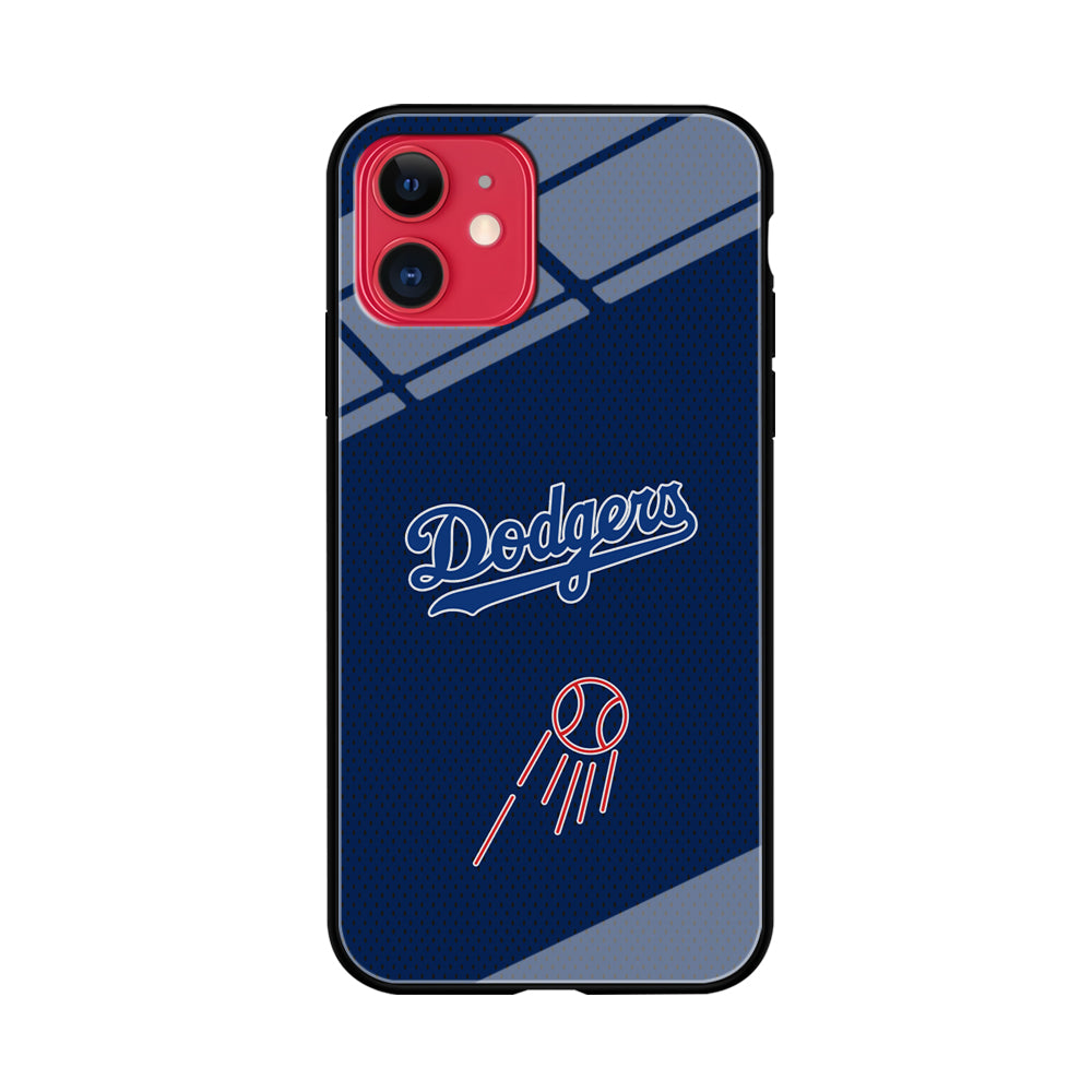 LA Dodgers Black Spot Patern iPhone 11 Case