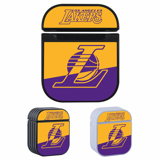 LA Lakers Color Inception Hard Plastic Case Cover For Apple Airpods