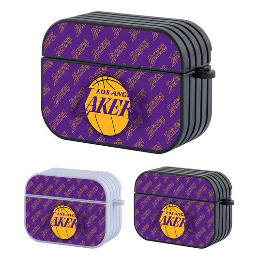 LA Lakers Fame The World Hard Plastic Case Cover For Apple Airpods Pro