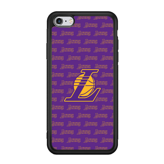 LA Lakers Neat Pattern iPhone 6 | 6s Case