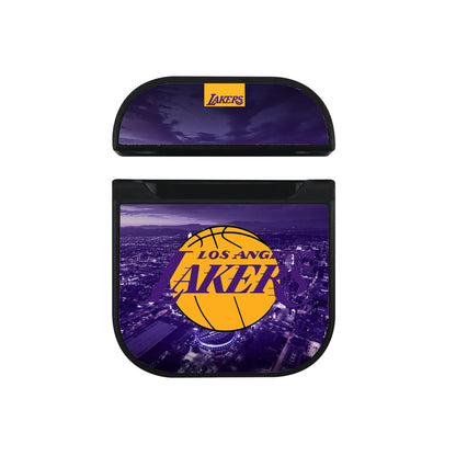 LA Lakers The Victory City Hard Plastic Case Cover For Apple Airpods