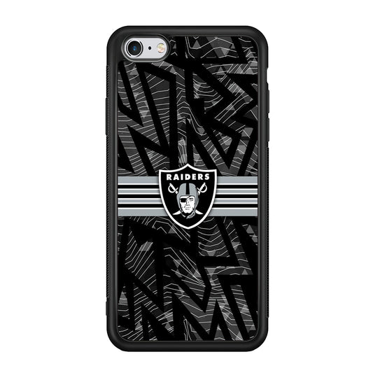 Las Vegas Raiders Raiders Black Shape Contour iPhone 6 Plus | 6s Plus Case