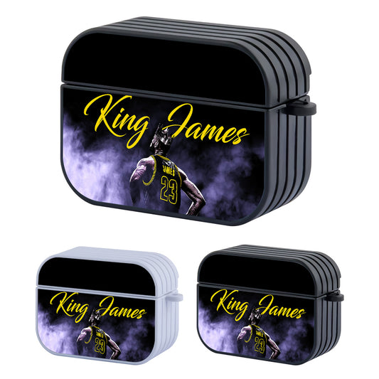 Lebron James NBA King Basketball Hard Plastic Case Cover For Apple Airpods Pro