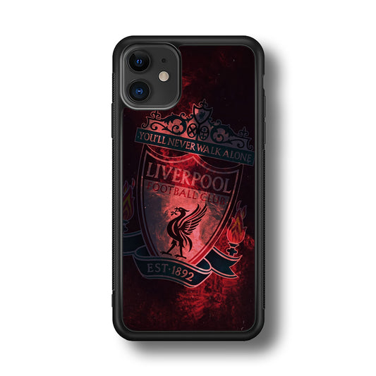 Liverpool Red Moon Illumination iPhone 11 Case