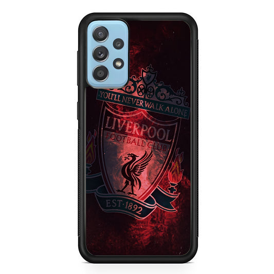 Liverpool Red Moon Illumination Samsung Galaxy A72 Case