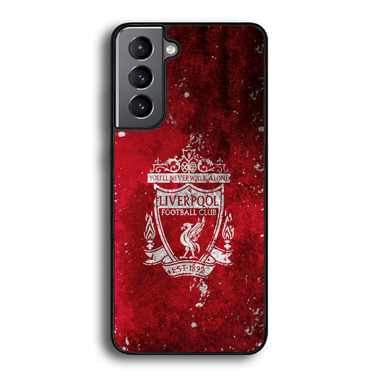 Liverpool Signature on The Wall Samsung Galaxy S21 Plus Case