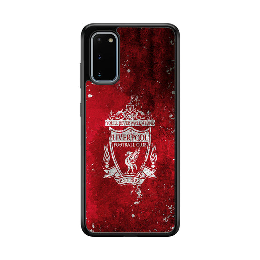 Liverpool Signature on The Wall Samsung Galaxy S20 Case