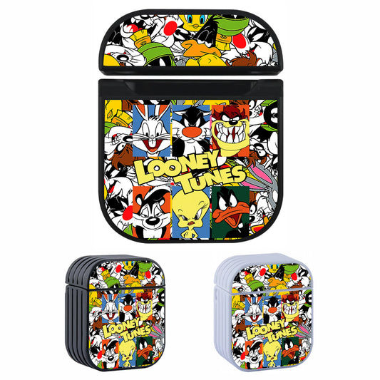 Looney Tunes Capturing the Entertainer's Face Hard Plastic Case Cover For Apple Airpods