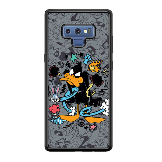 Looney Tunes Daffy in Anger Samsung Galaxy Note 9 Case