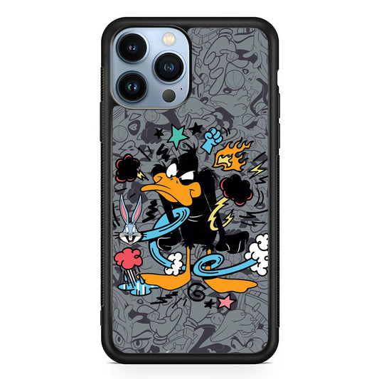 Looney Tunes Daffy in Anger iPhone 13 Pro Max Case