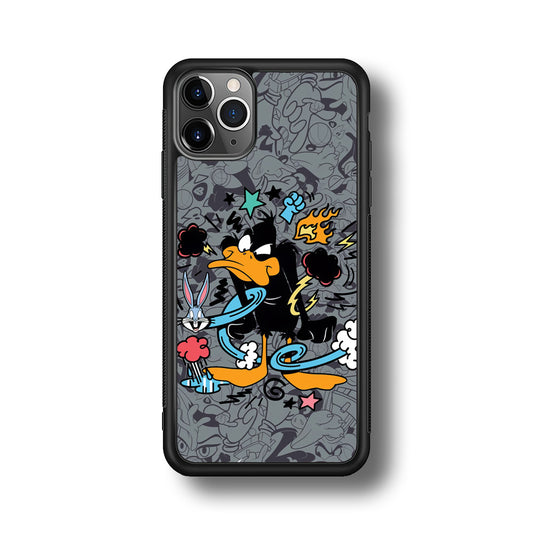 Looney Tunes Daffy in Anger iPhone 11 Pro Max Case