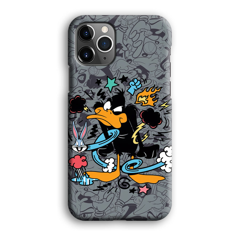 Looney Tunes Daffy in Anger iPhone 12 Pro Case