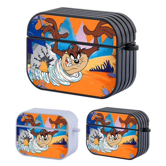 Looney Tunes Desert Hurricane from Taz Hard Plastic Case Cover For Apple Airpods Pro