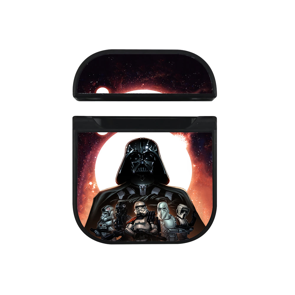 Lord Vader and His Troops Star Wars Hard Plastic Case Cover For Apple Airpods