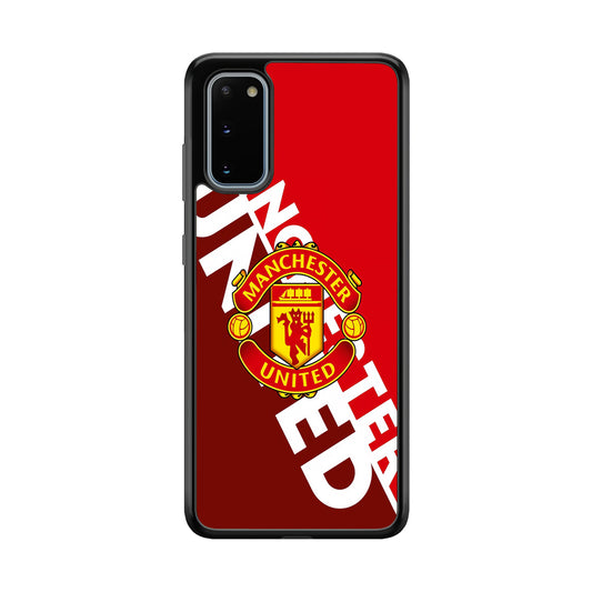Manchester United Grip The Spirit Samsung Galaxy S20 Case