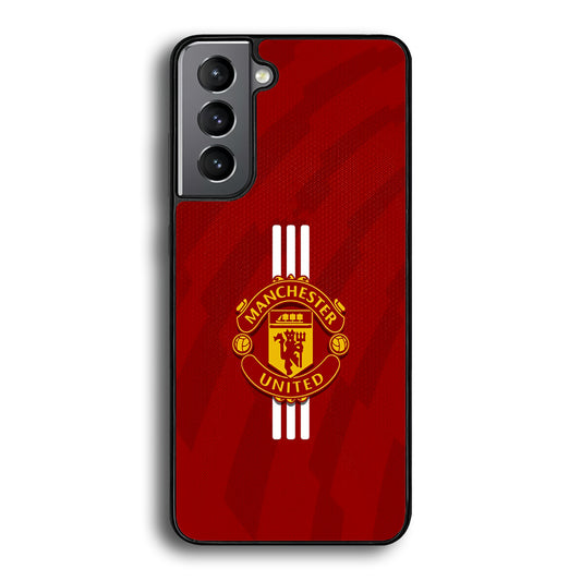 Manchester United Twister of The Devil Samsung Galaxy S21 Plus Case