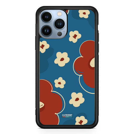 Manifold Flower Design Blushing Petals Magsafe iPhone Case
