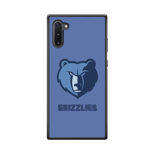 Memphis Grizzlies Bear Gaze Samsung Galaxy Note 10 Case