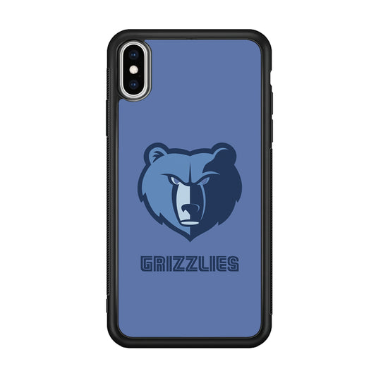 Memphis Grizzlies Bear Gaze iPhone X Case