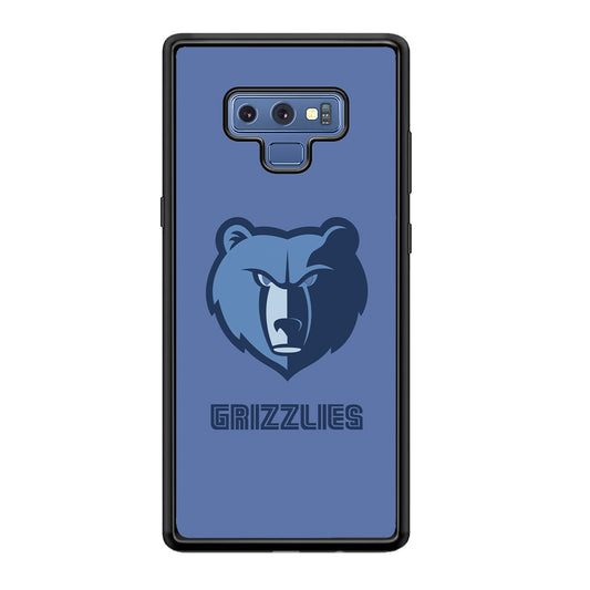Memphis Grizzlies Bear Gaze Samsung Galaxy Note 9 Case