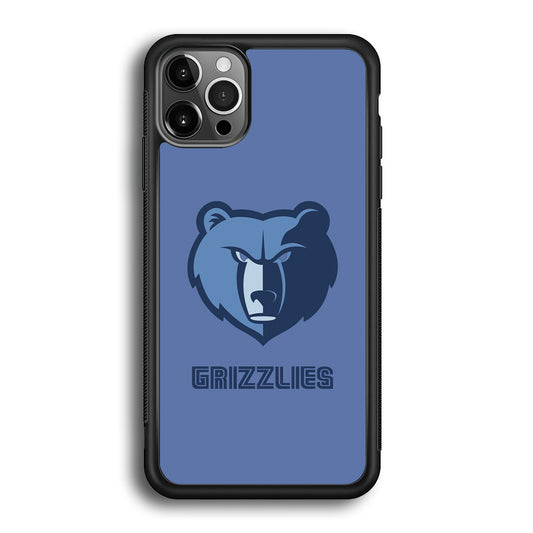 Memphis Grizzlies Bear Gaze iPhone 12 Pro Case