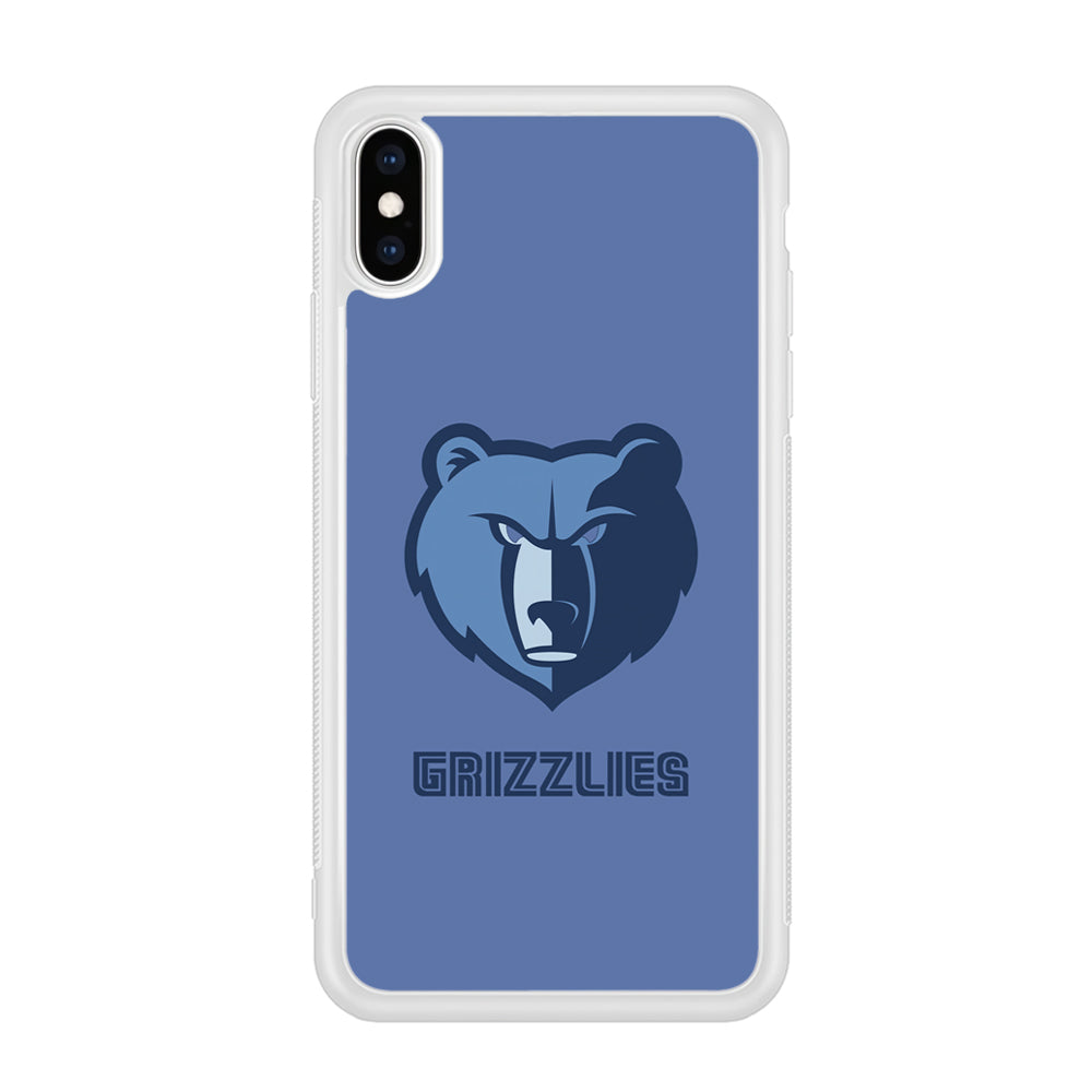 Memphis Grizzlies Bear Gaze iPhone X Case
