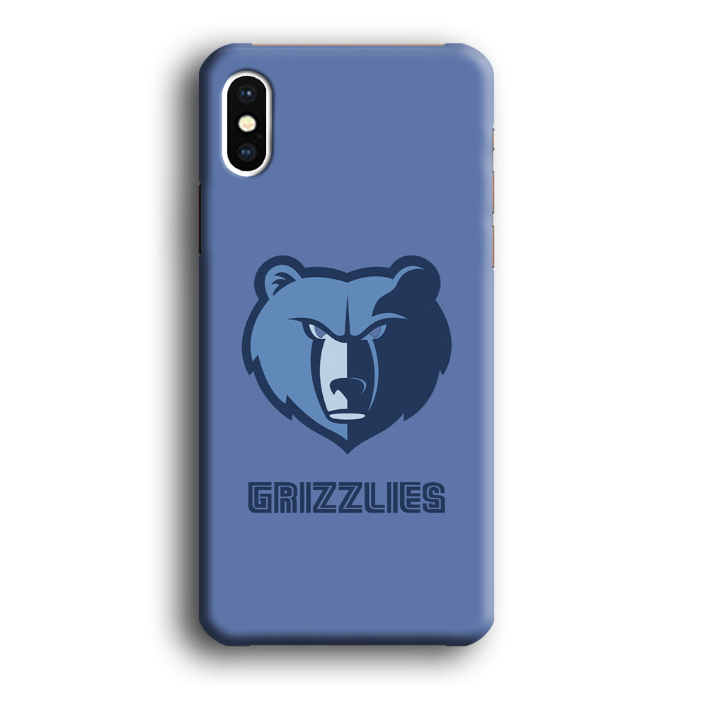 Memphis Grizzlies Bear Gaze iPhone XS Case
