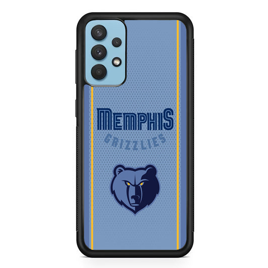 Memphis Grizzlies Light Blue Jersey Samsung Galaxy A32 Case