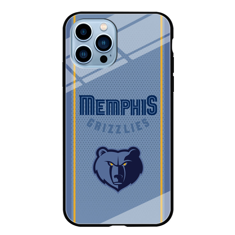 Memphis Grizzlies Light Blue Jersey iPhone 13 Pro Max Case