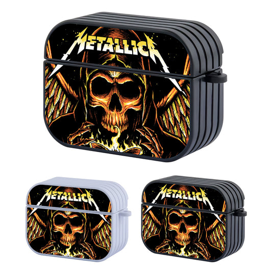 Metallica Castle of Skulls Hard Plastic Case Cover For Apple Airpods Pro